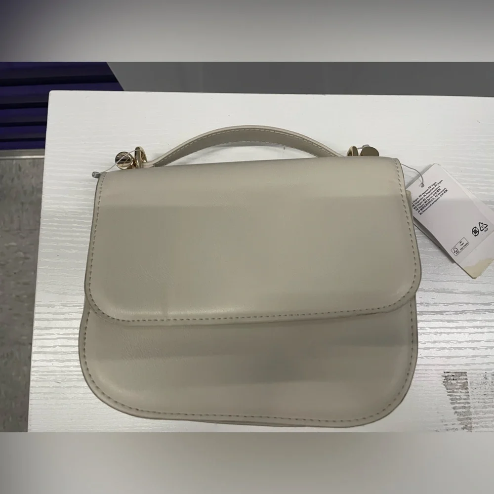 H&M Elegant Cream Shoulder Bag